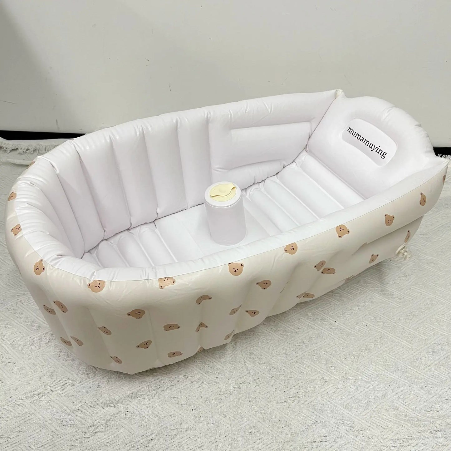 Inflatable Baby Bathtub & Splash Pool | Cute Animal Designs