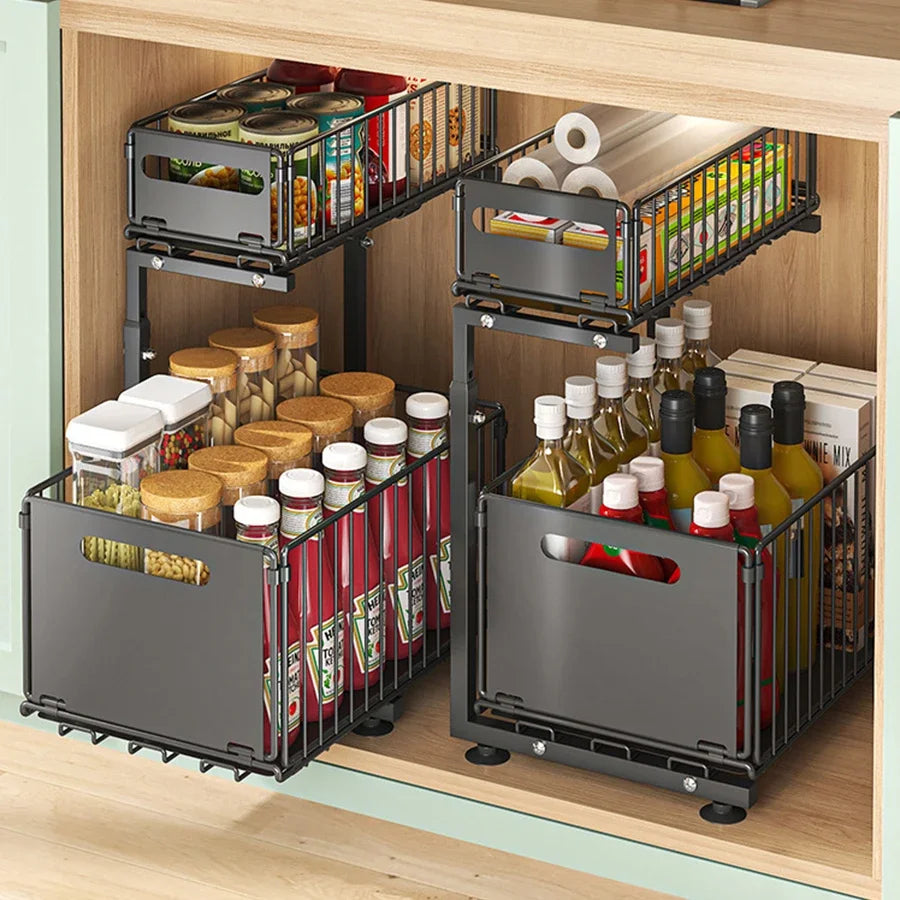 ClutterFix™ Under Sink Organizer