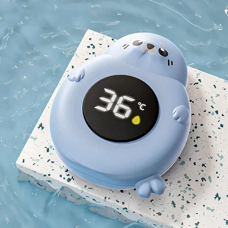 Floating Baby Bath Thermometer | Cute Cartoon LED Water Temp Sensor