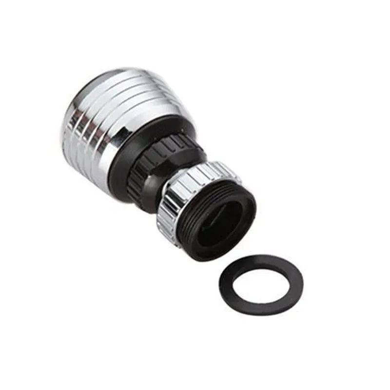 LazyFlow™ Faucet Extender — 360° Power Spray Tap Attachment