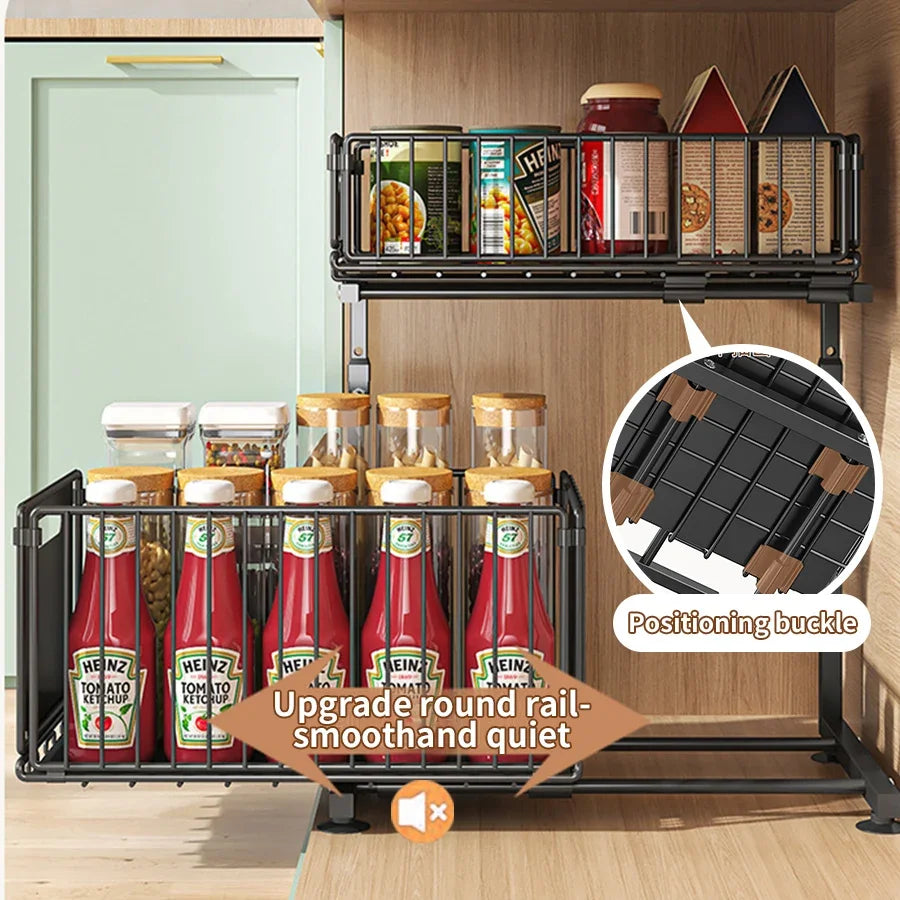 ClutterFix™ Under Sink Organizer