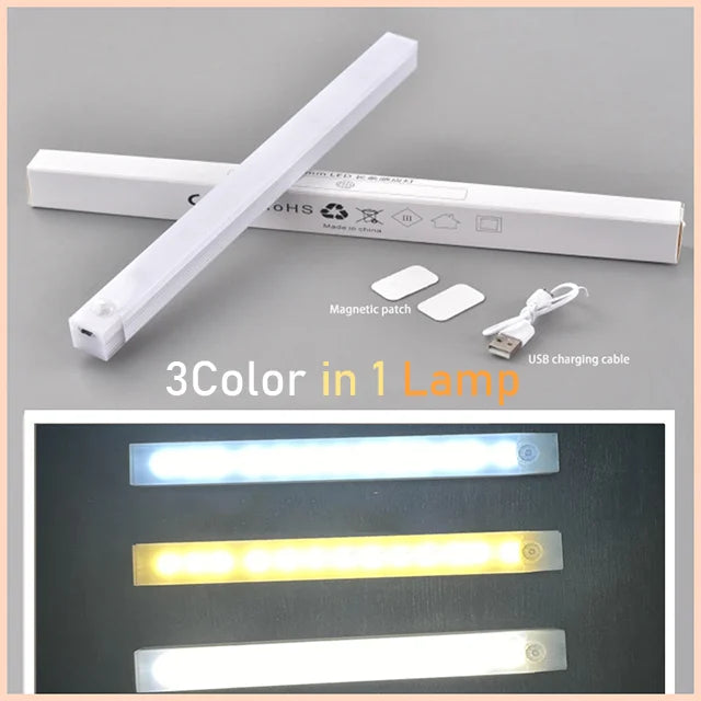 GlowSnap™ Motion Sensor Cabinet Light | Wireless, USB Rechargeable