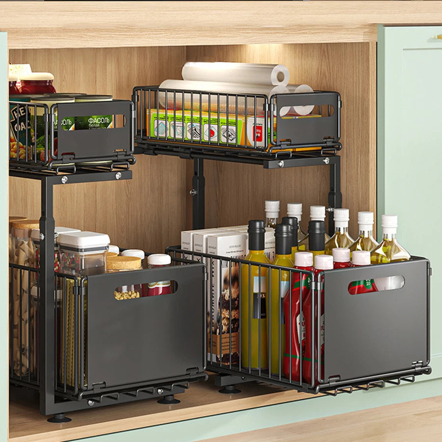 ClutterFix™ Under Sink Organizer