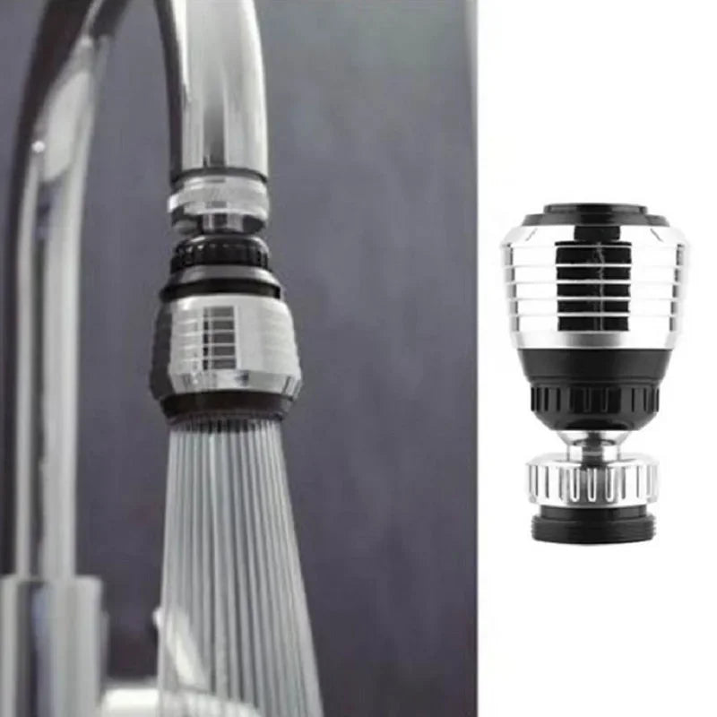 LazyFlow™ Faucet Extender — 360° Power Spray Tap Attachment