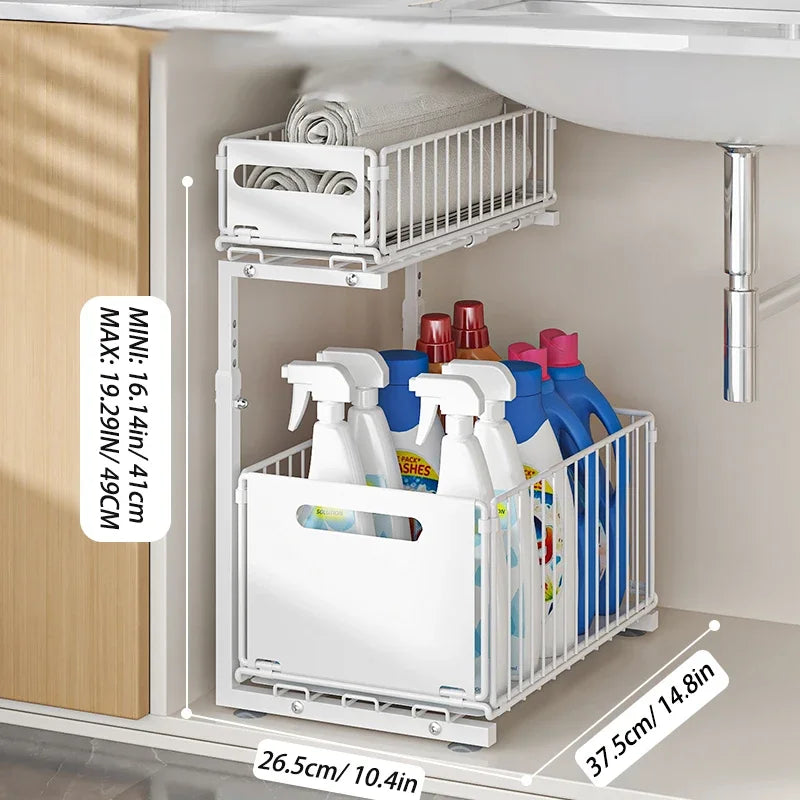 ClutterFix™ Under Sink Organizer