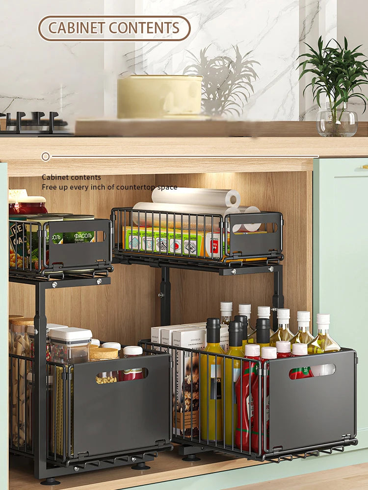 ClutterFix™ Under Sink Organizer