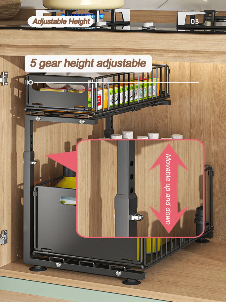 ClutterFix™ Under Sink Organizer