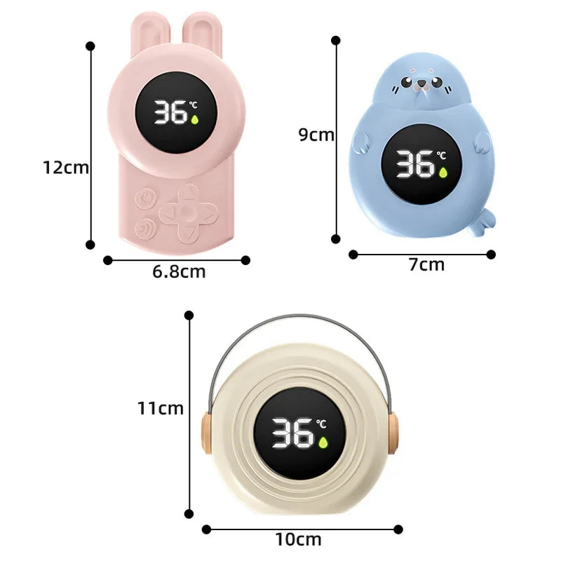 Floating Baby Bath Thermometer | Cute Cartoon LED Water Temp Sensor