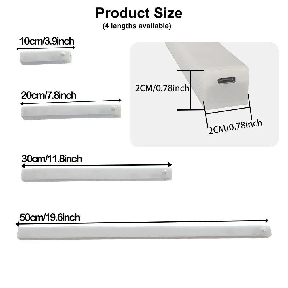 GlowSnap™ Motion Sensor Cabinet Light | Wireless, USB Rechargeable