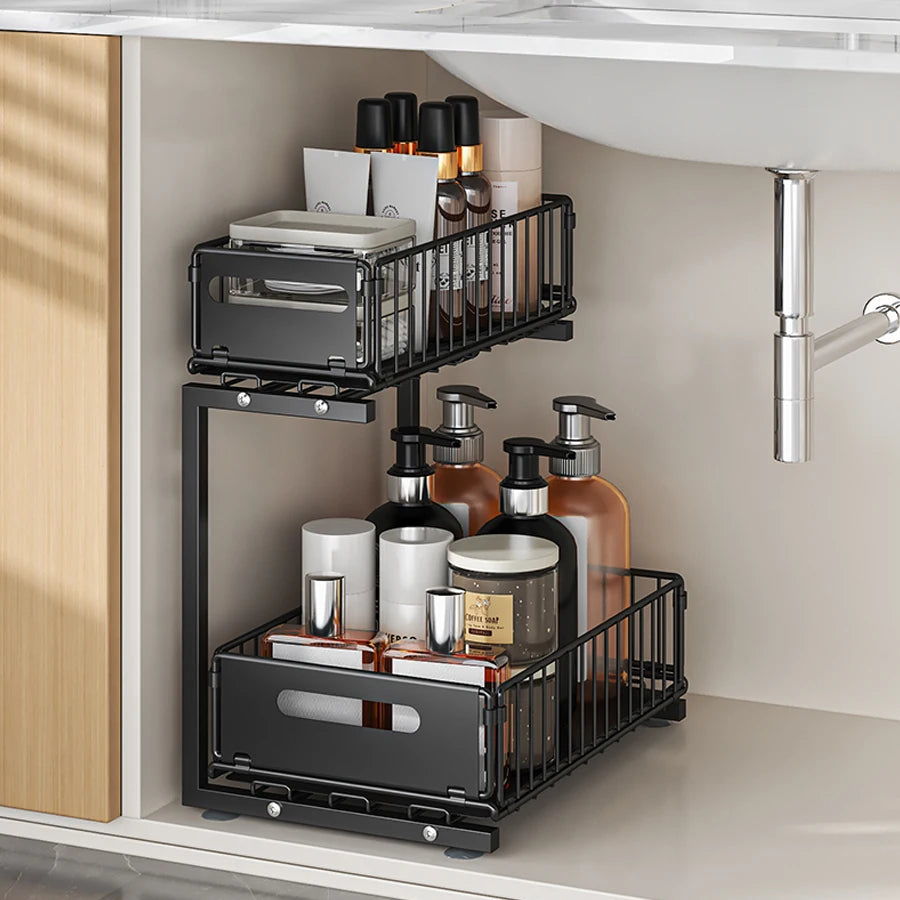 ClutterFix™ Under Sink Organizer