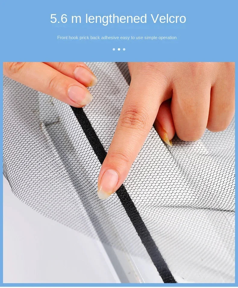DIY Mosquito Net for Bed Window Home Textile the Mesh Indoor Self-adhesive Anti-insect and Fly Screen Curtains Garden