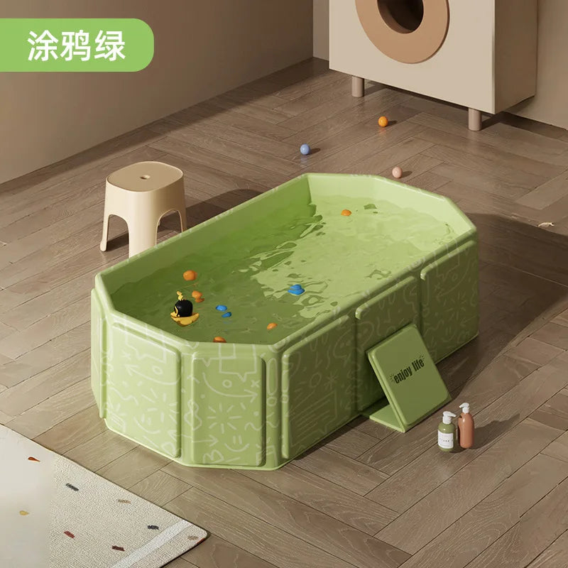 Foldable Baby Bathtub (0–5 Years) | Sit & Lie Down