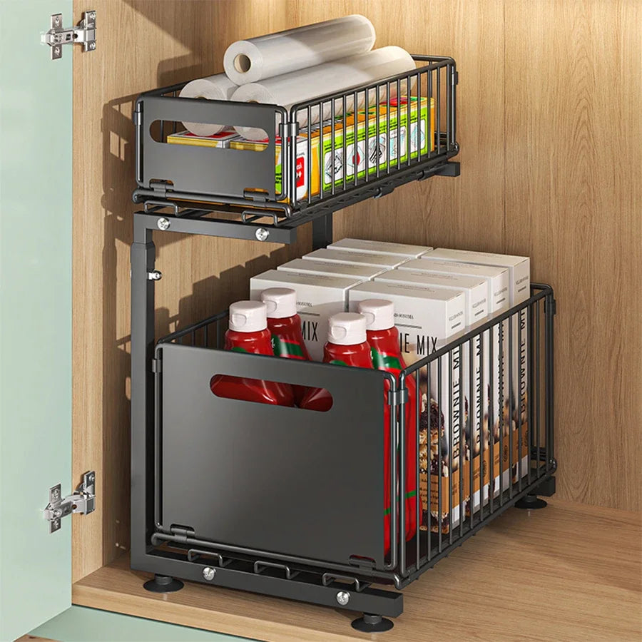 ClutterFix™ Under Sink Organizer